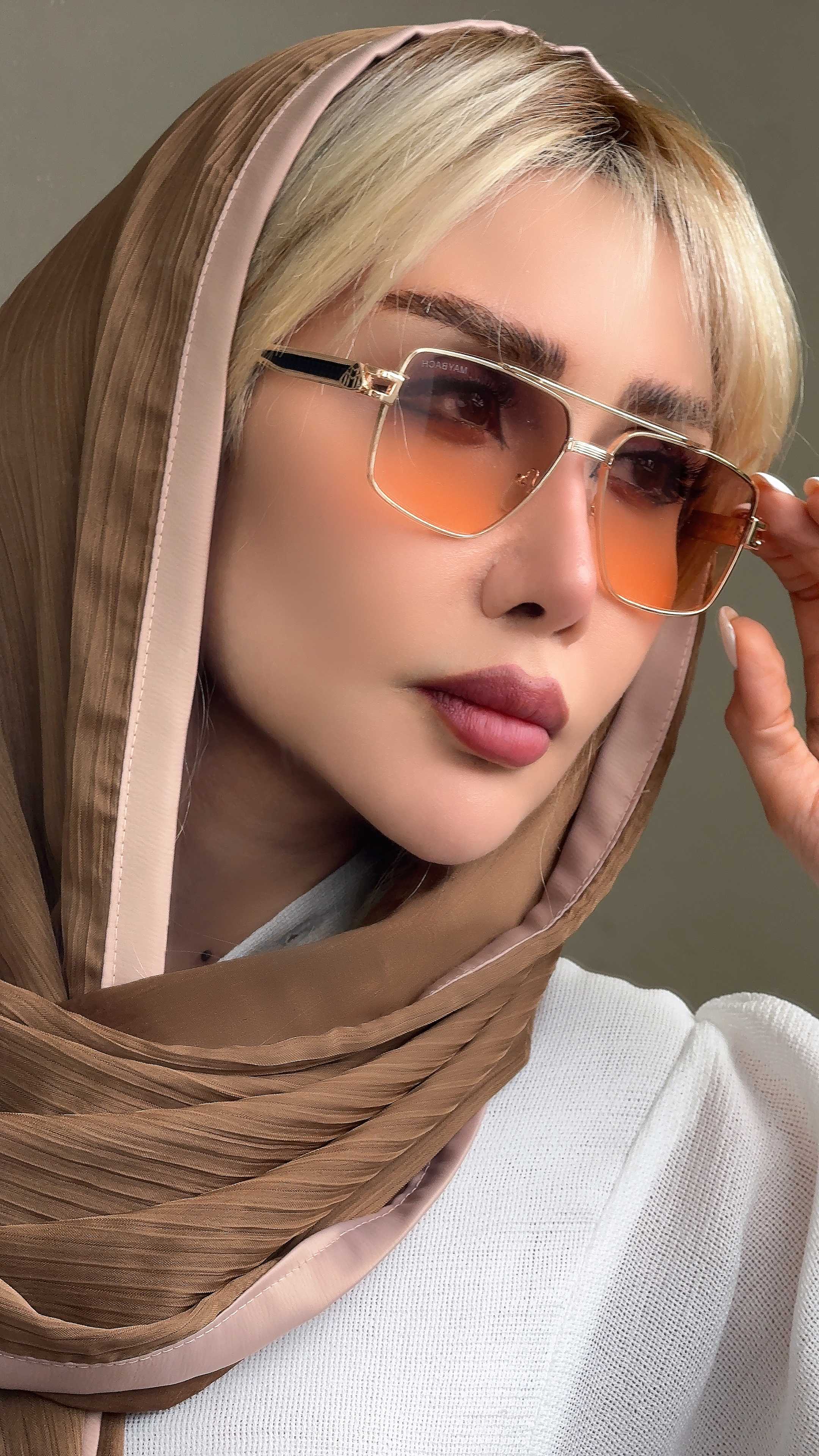 عینک پنج ضلعی برنز